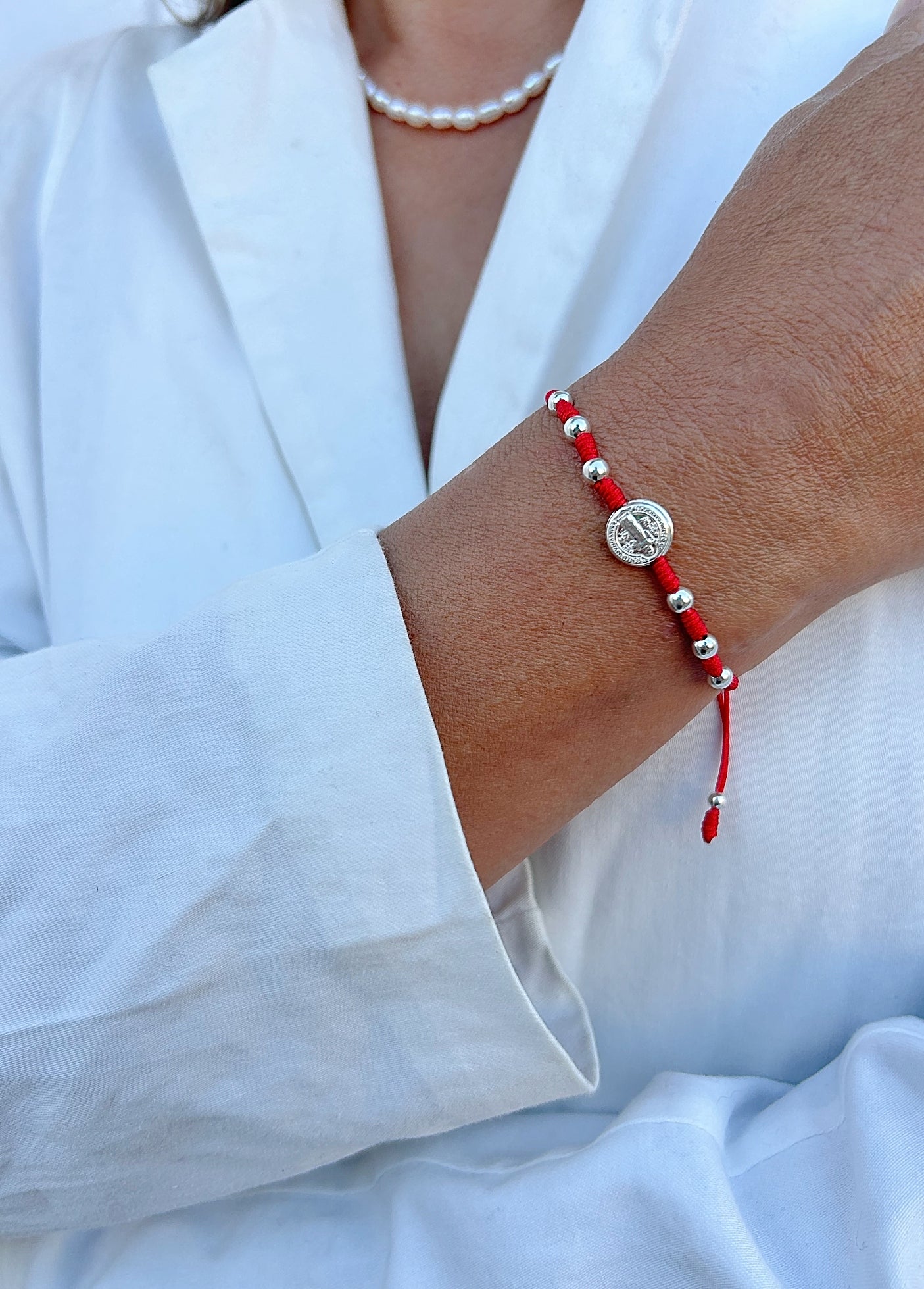 Pulsera Mujer San Benito Protector