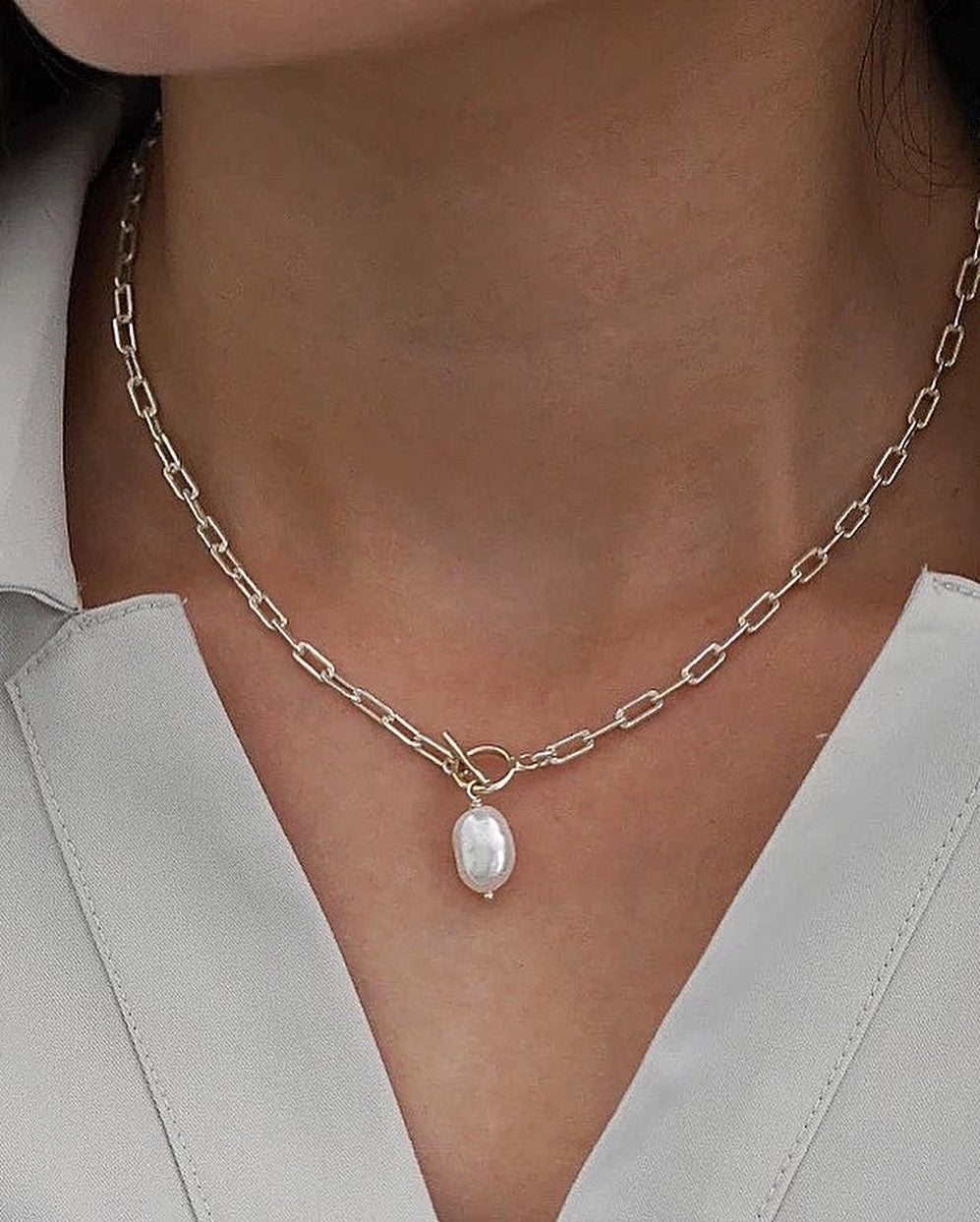 Collar Perla Barroca