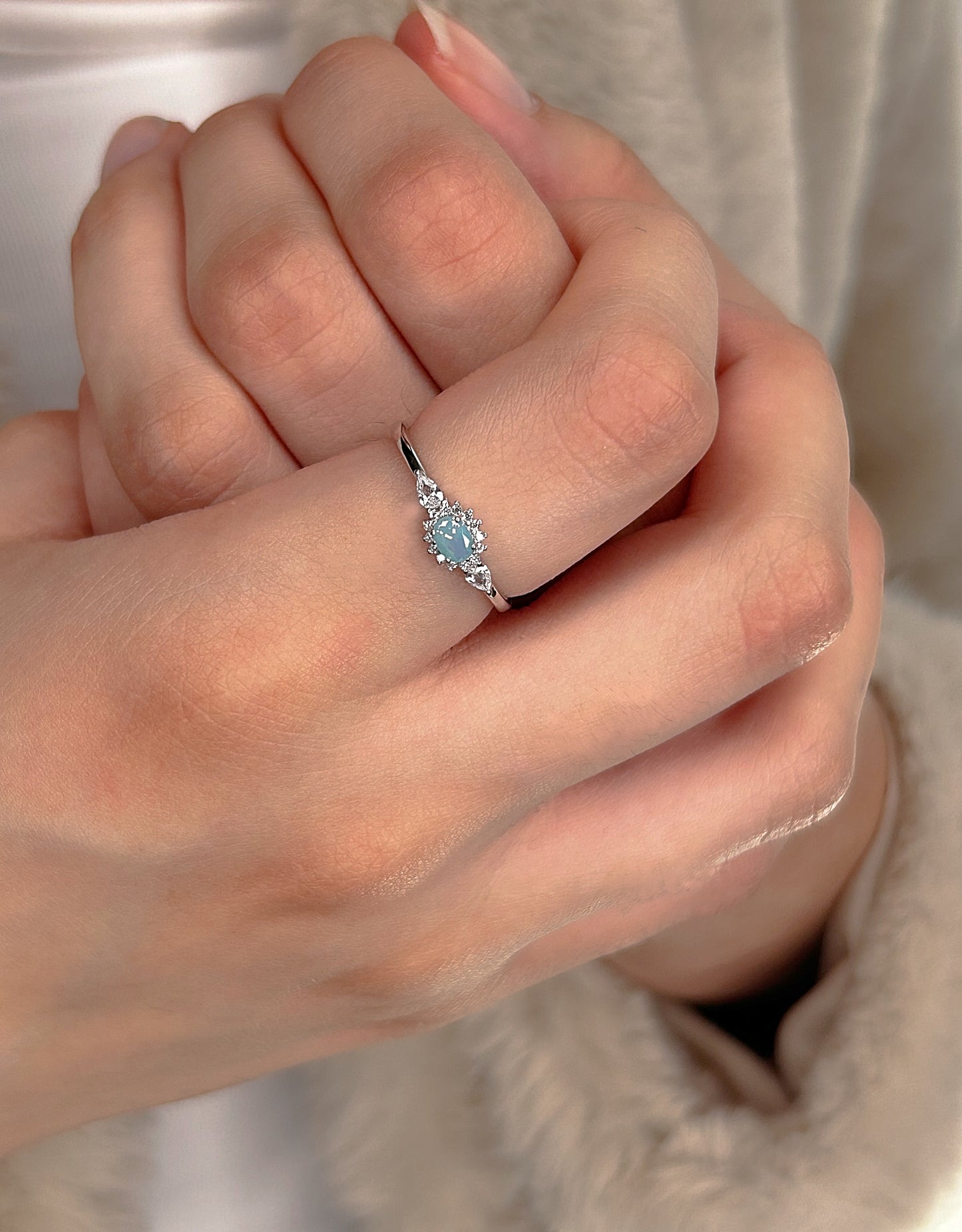 Anillo Narciso Plata