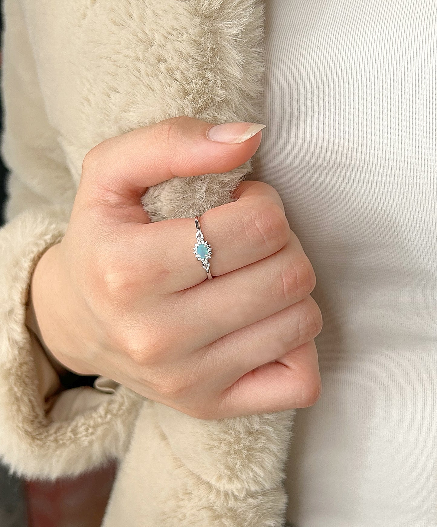 Anillo Narciso Plata