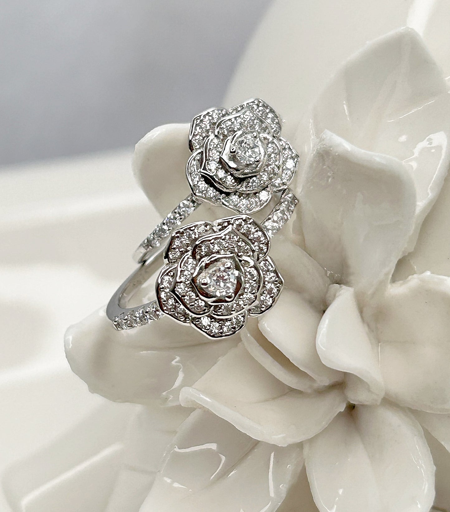 Anillo Rose Plata