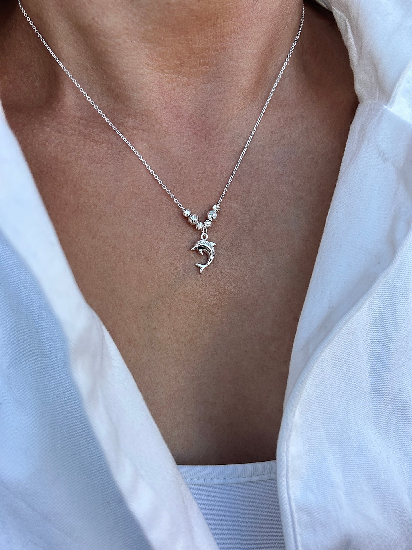 Collar Delfín Plata