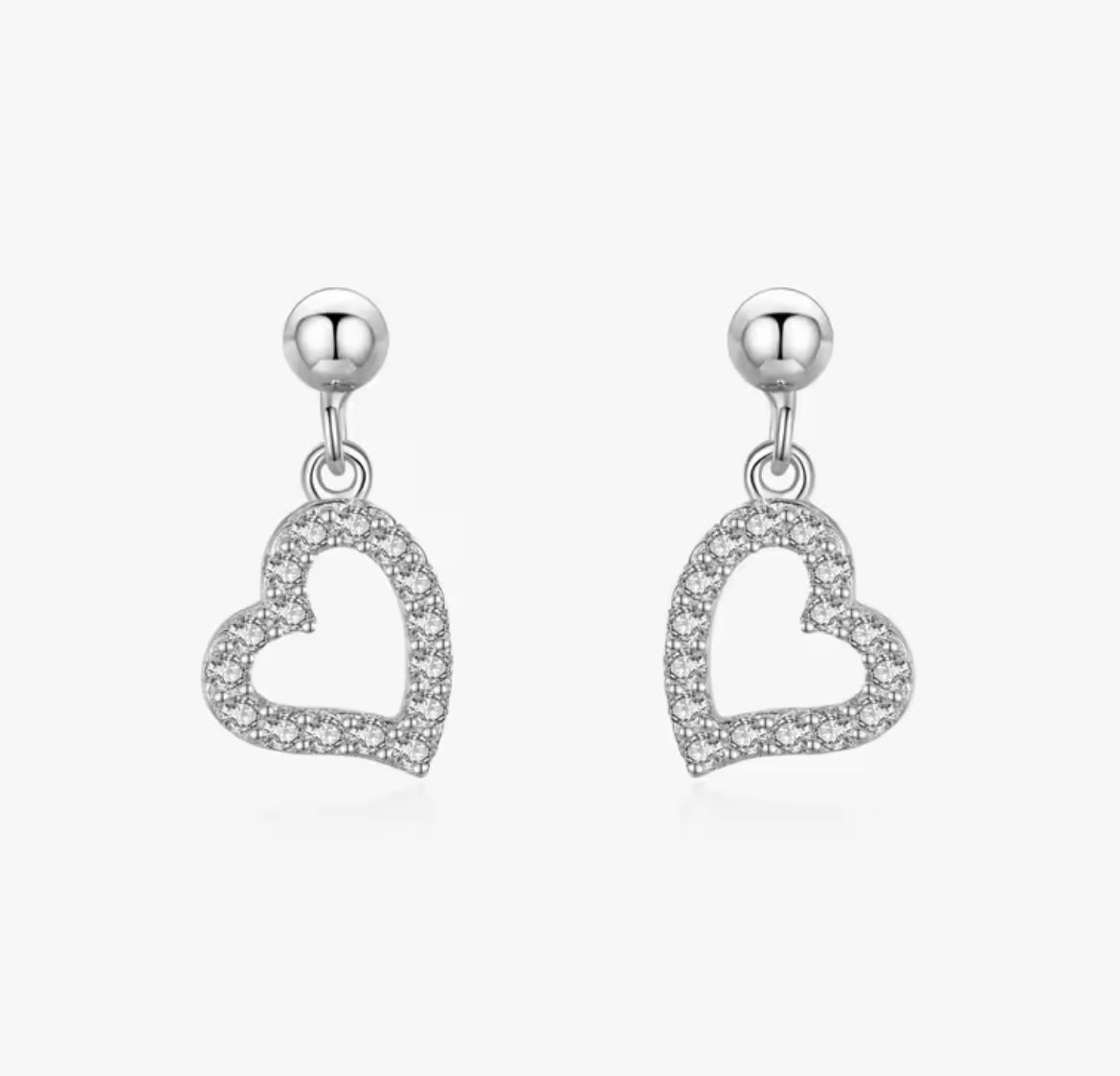 Aros Corazon Colgante