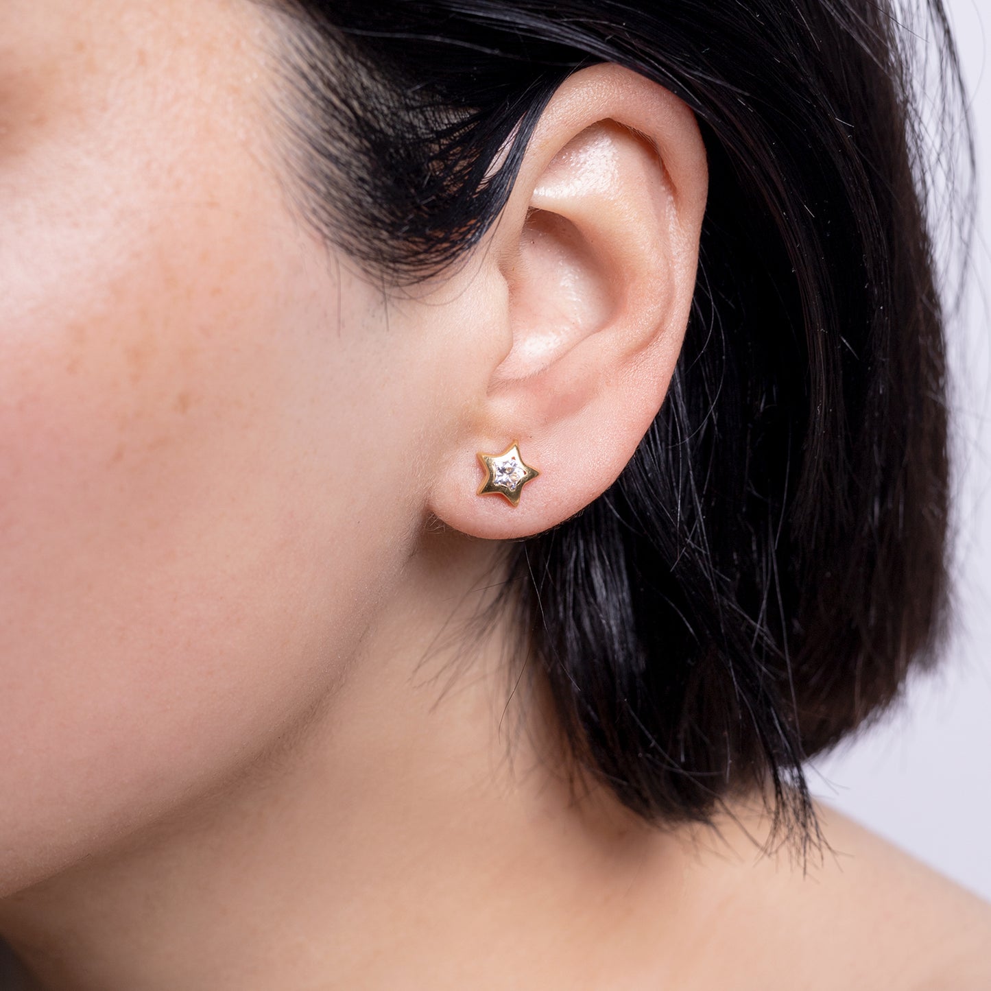 Aros Estrella Oro