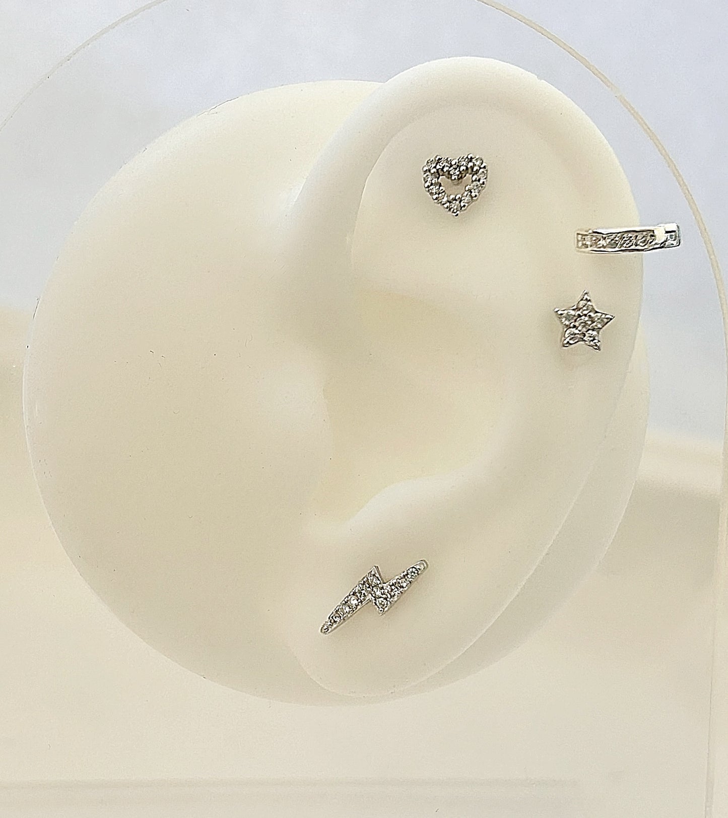 Aros Piercing Corazón