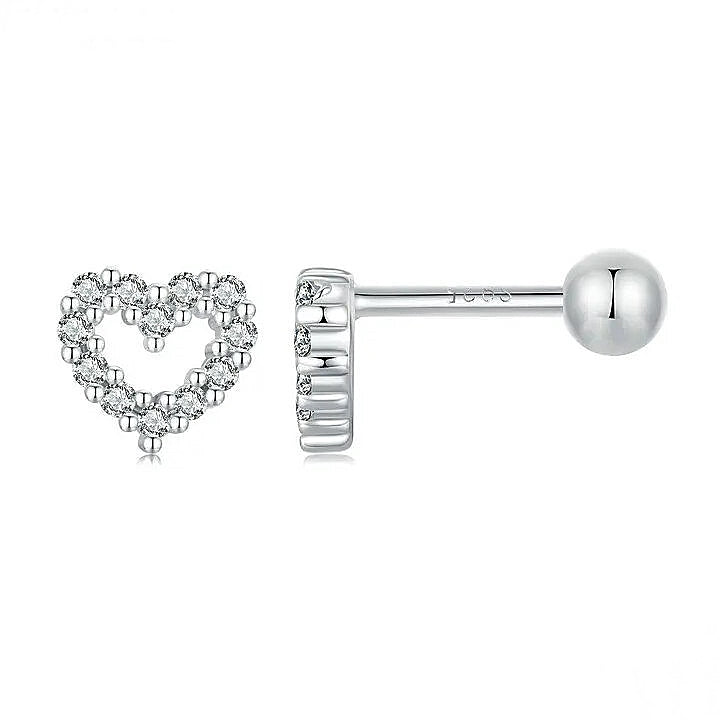 Aros Piercing Corazón