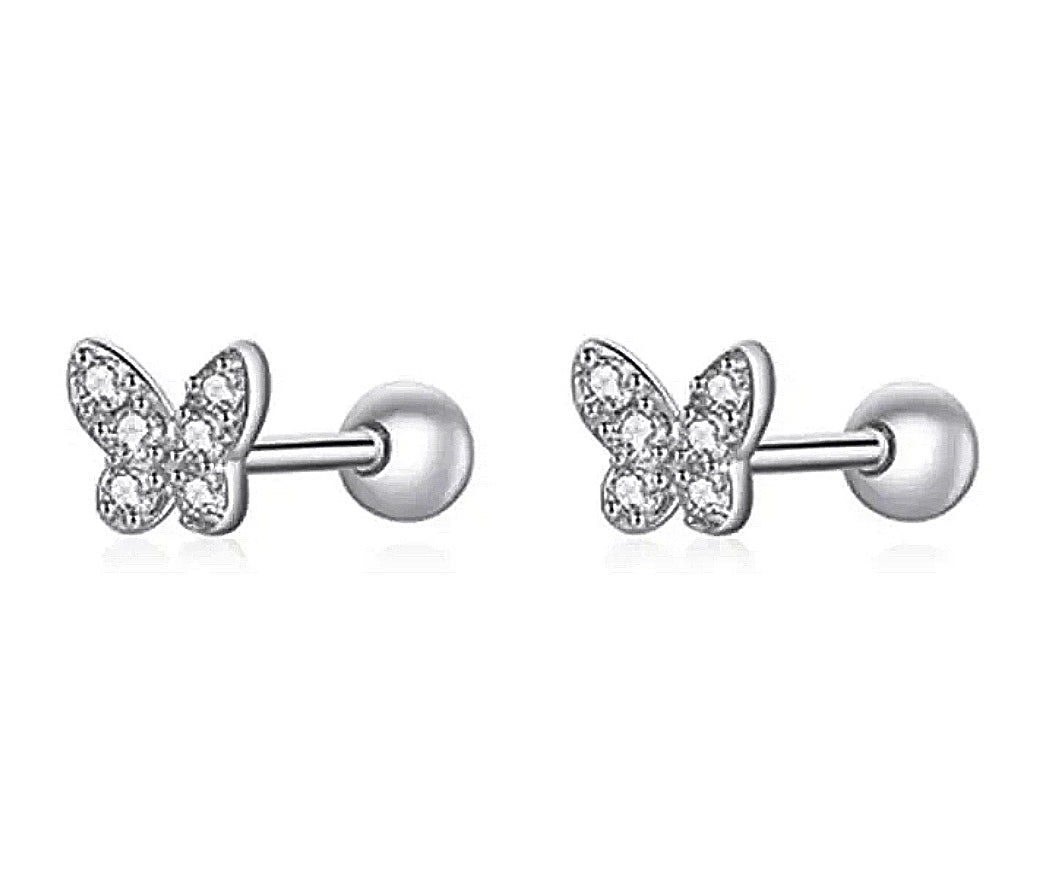 Aros Piercing Mariposa