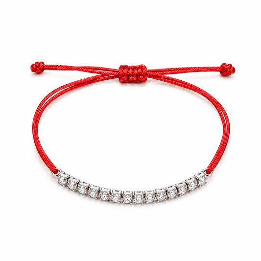 Pulsera Hilo Rojo Lluvia de Estrellas