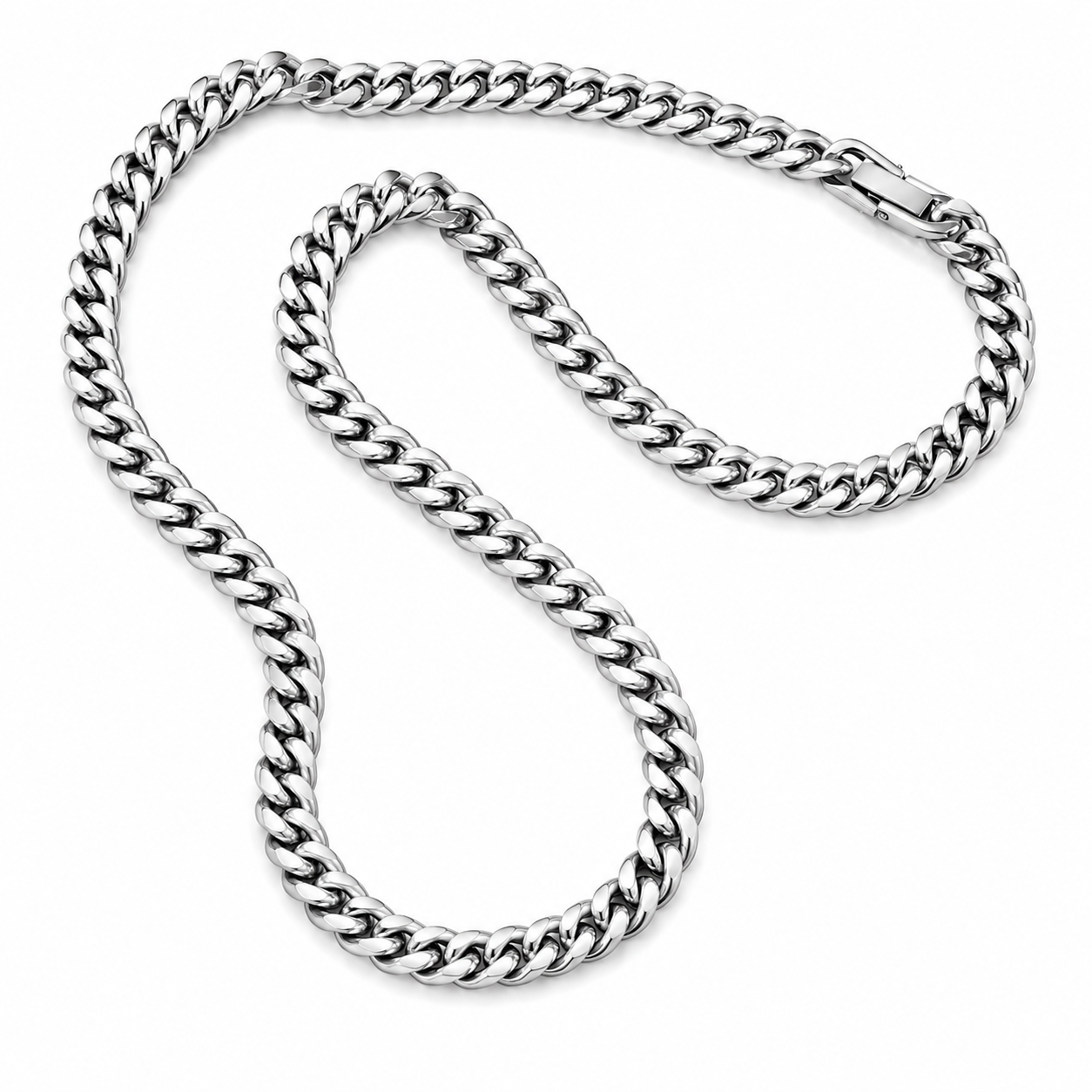Collar Cadena Cubana Hombre