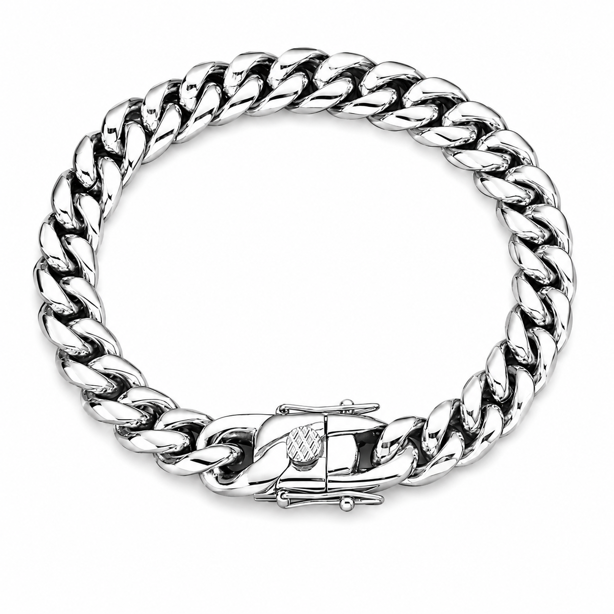 Pulsera Cubana 10 Milímetros Hombre