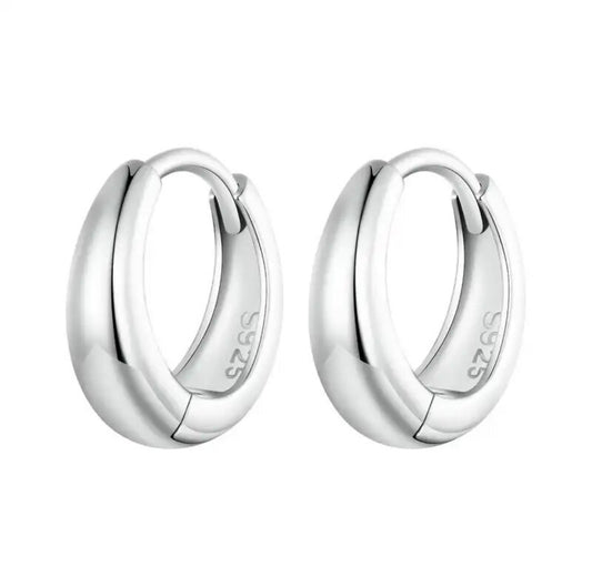 Aros Hombre Plata Condonga