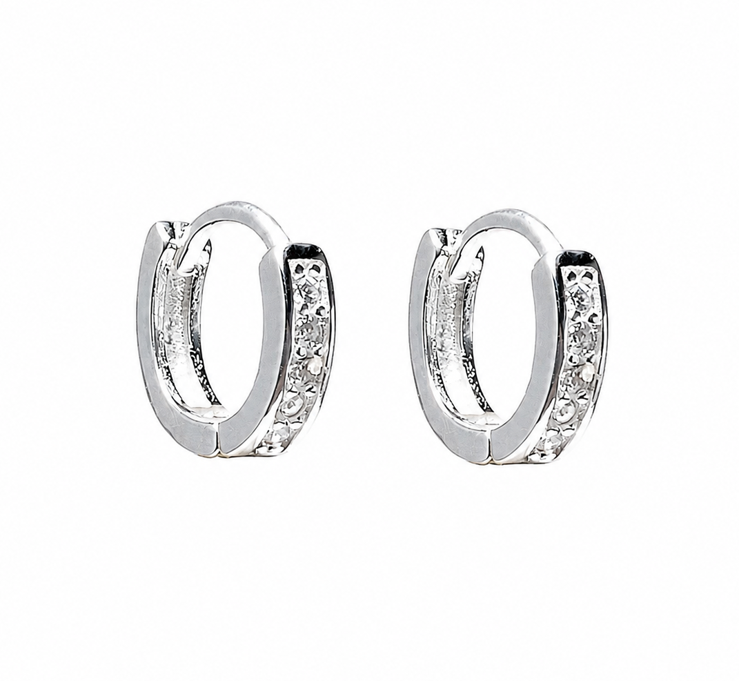 Aros Piercing Argolla Circón