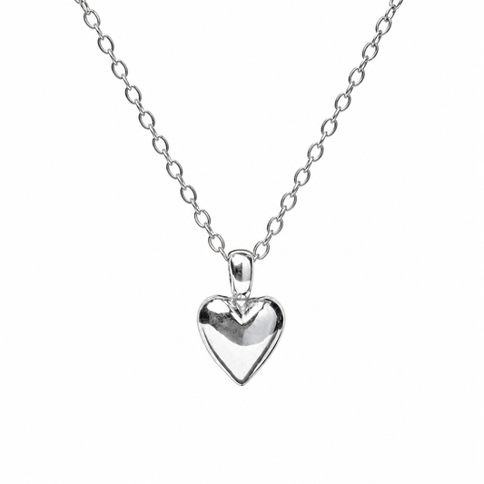 Collar Corazon Plata