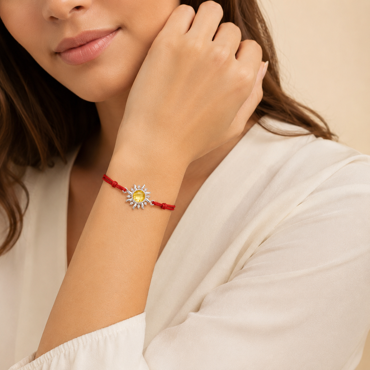 Pulsera Roja Sol Naciente