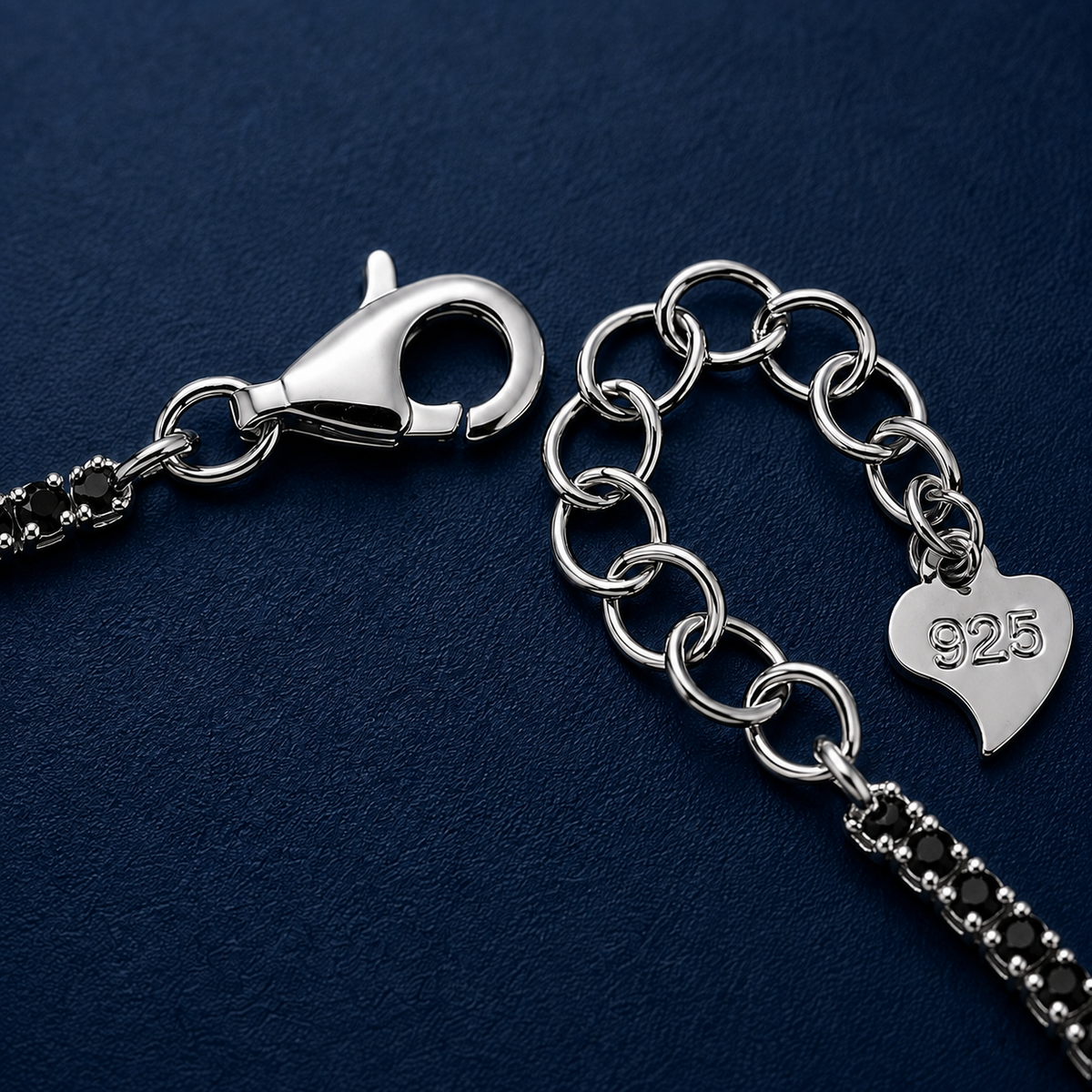 Pulsera Venice Negro Hombre