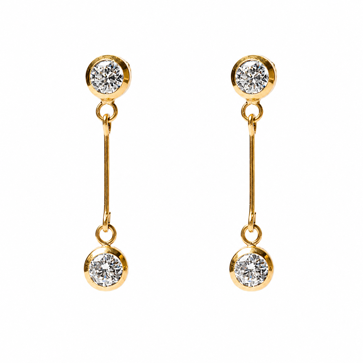 Aros Julieta Oro 18 Kts