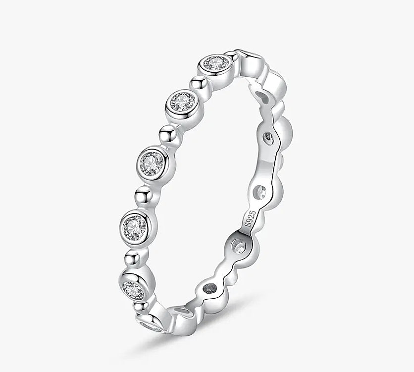 Anillo Eternidad Plata