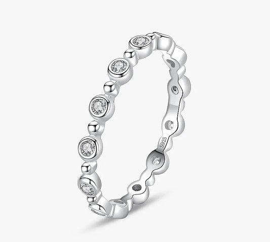 Anillo Eternidad Plata