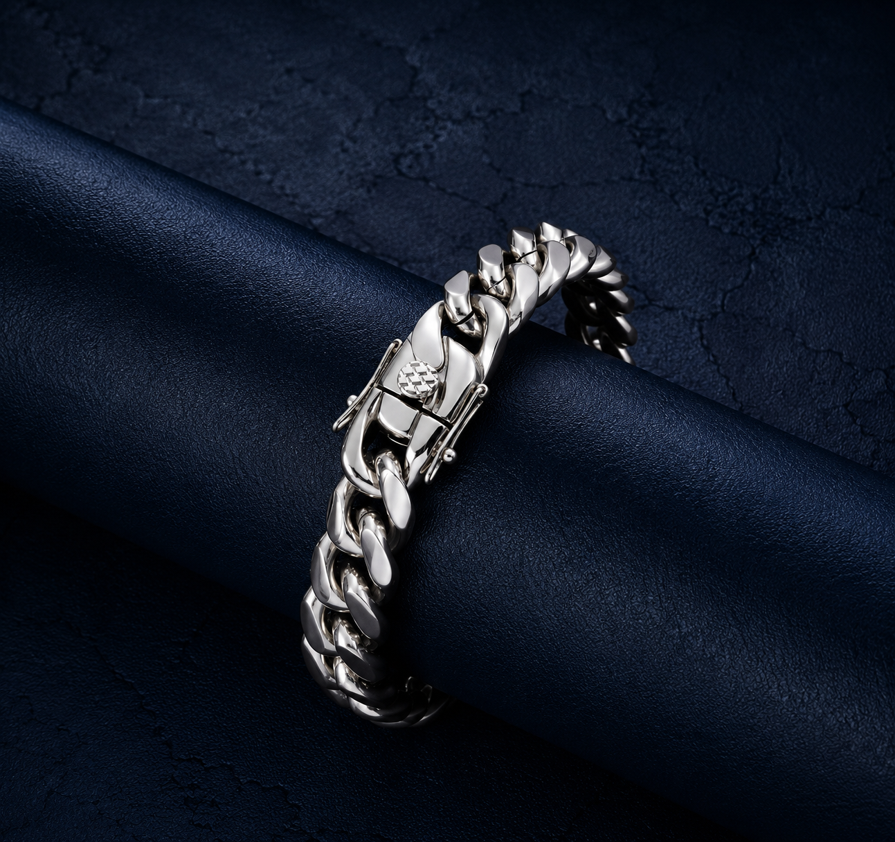 Pulsera Cubana 10 Milímetros Hombre