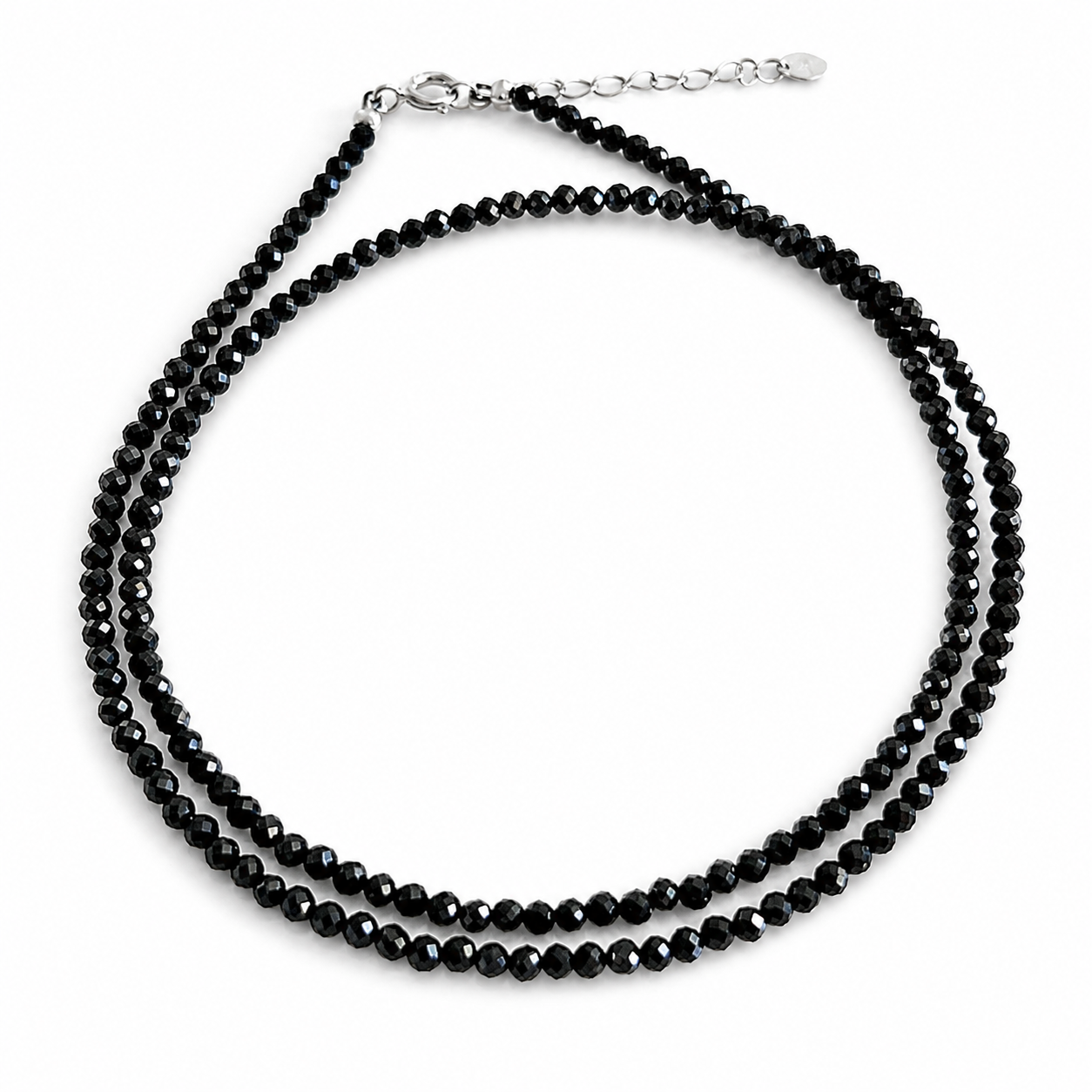 Collar Cristales Negros