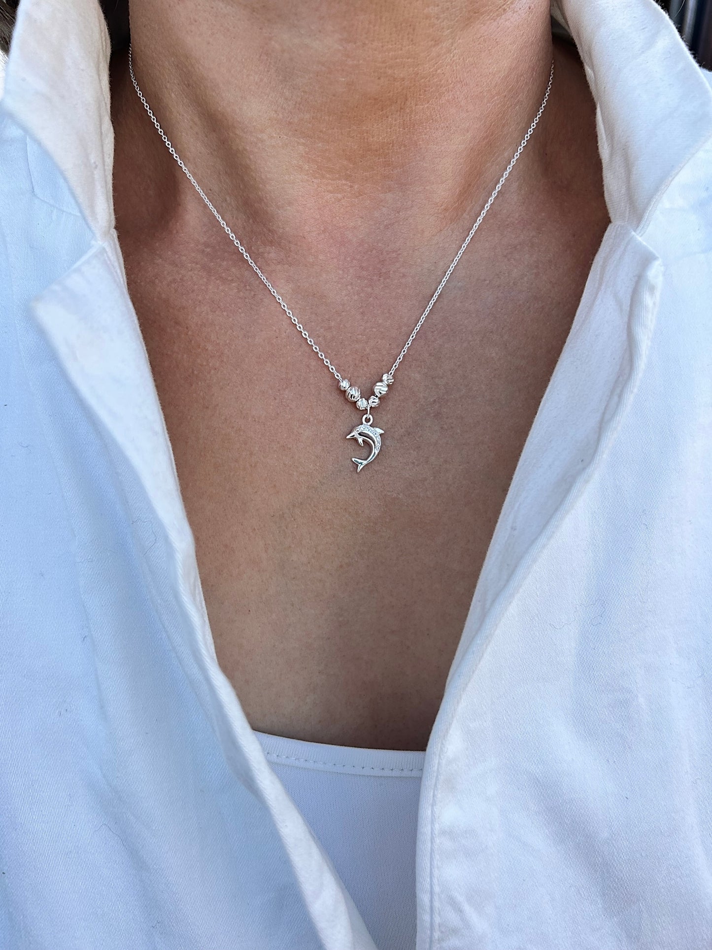Collar Delfín Plata