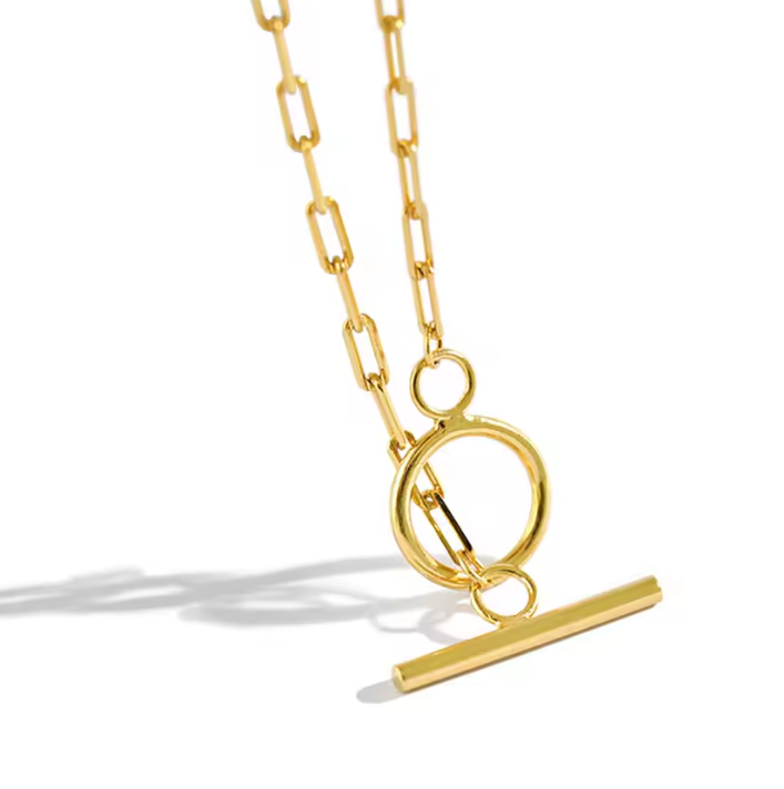 Collar Marinero Baño de Oro 18 Kts