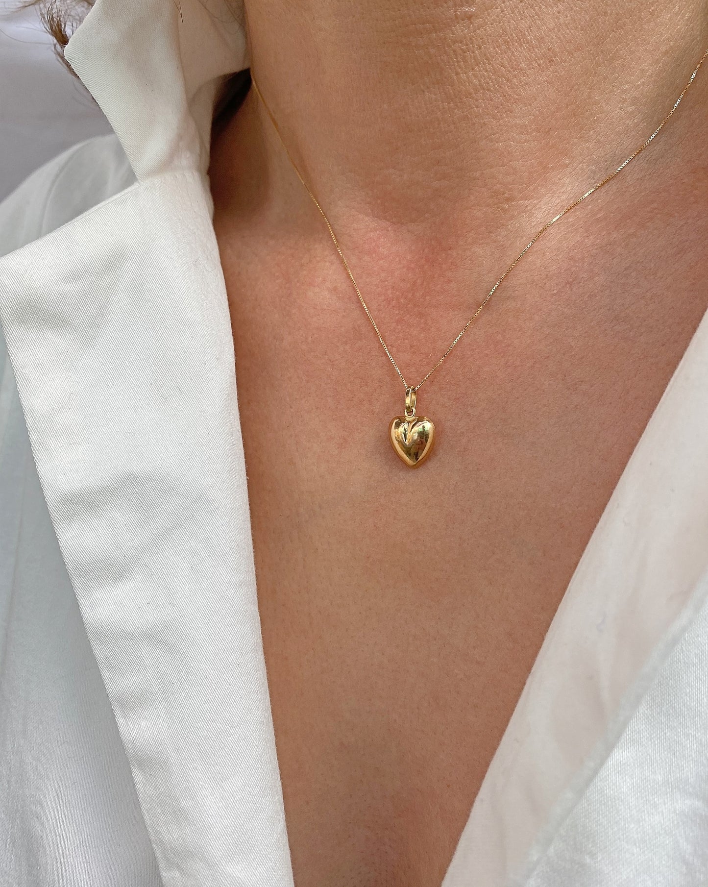 Collar Corazon Oro