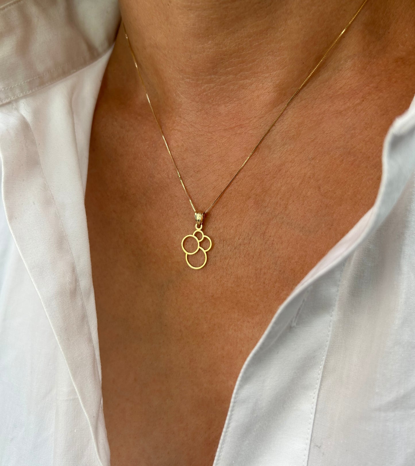 Collar Golden Bubbles Oro