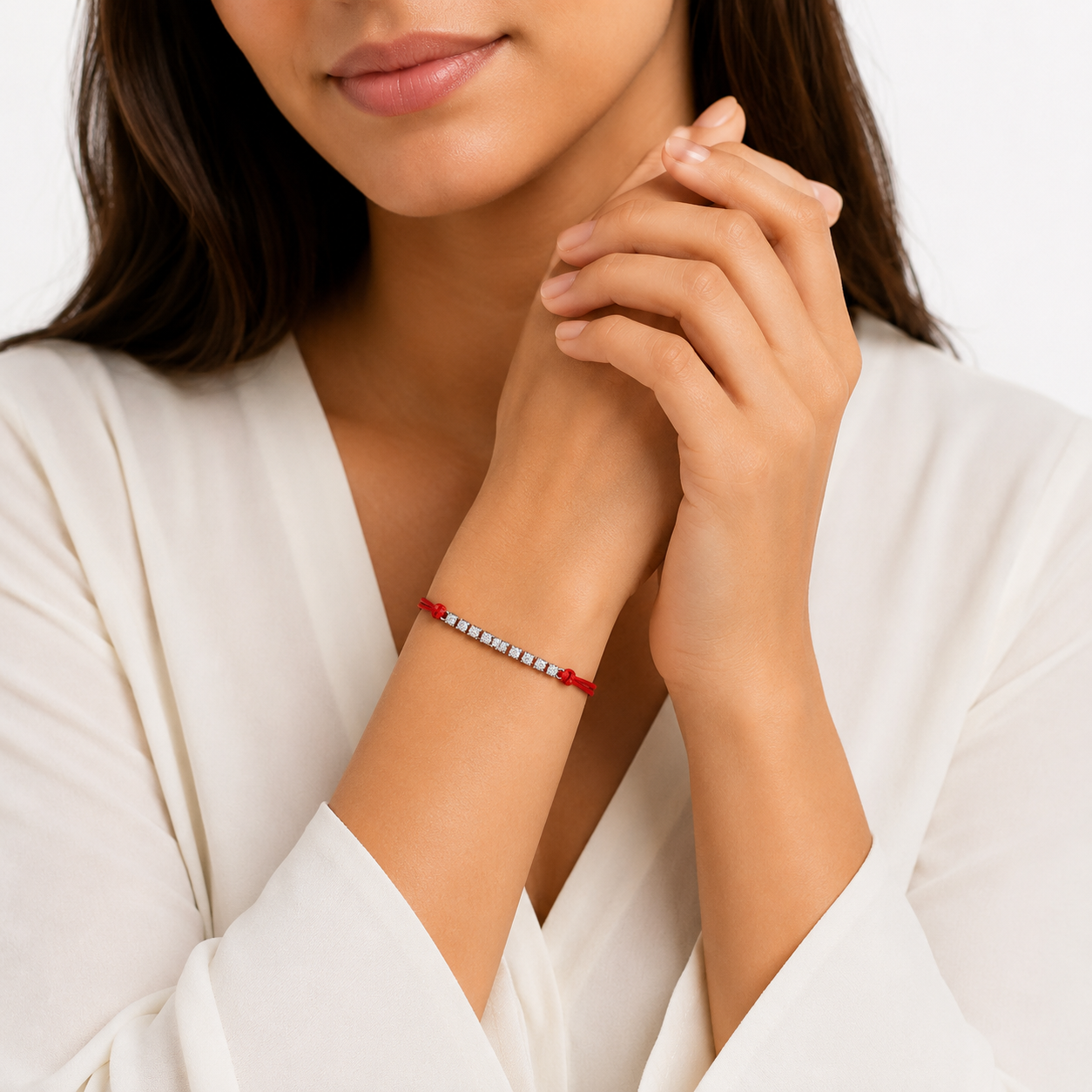 Pulsera Hilo Rojo Lluvia de Estrellas