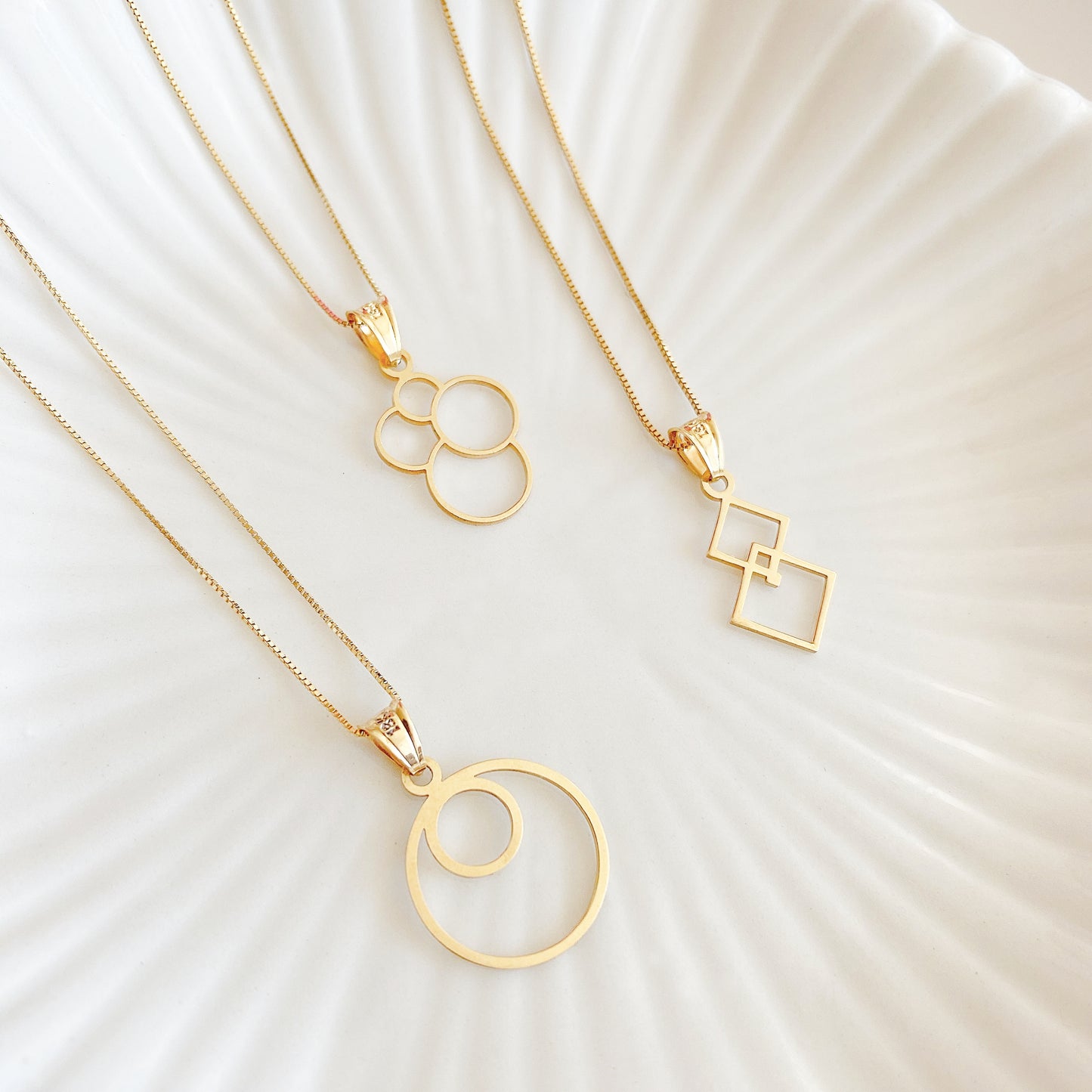 Collar Golden Bubbles Oro
