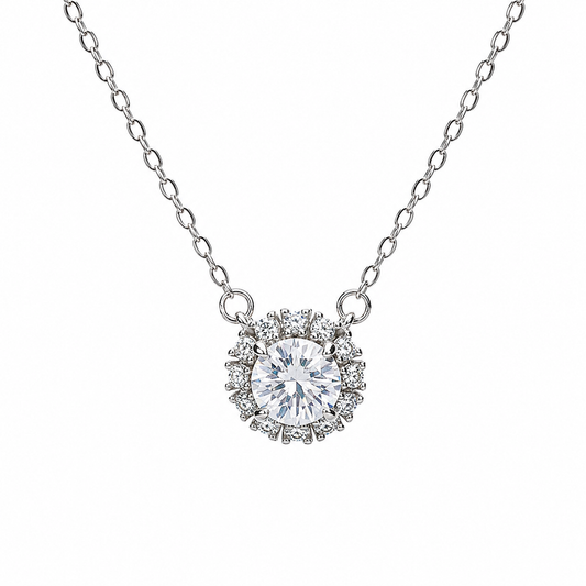 Collar Punto de Luz Halo Queen