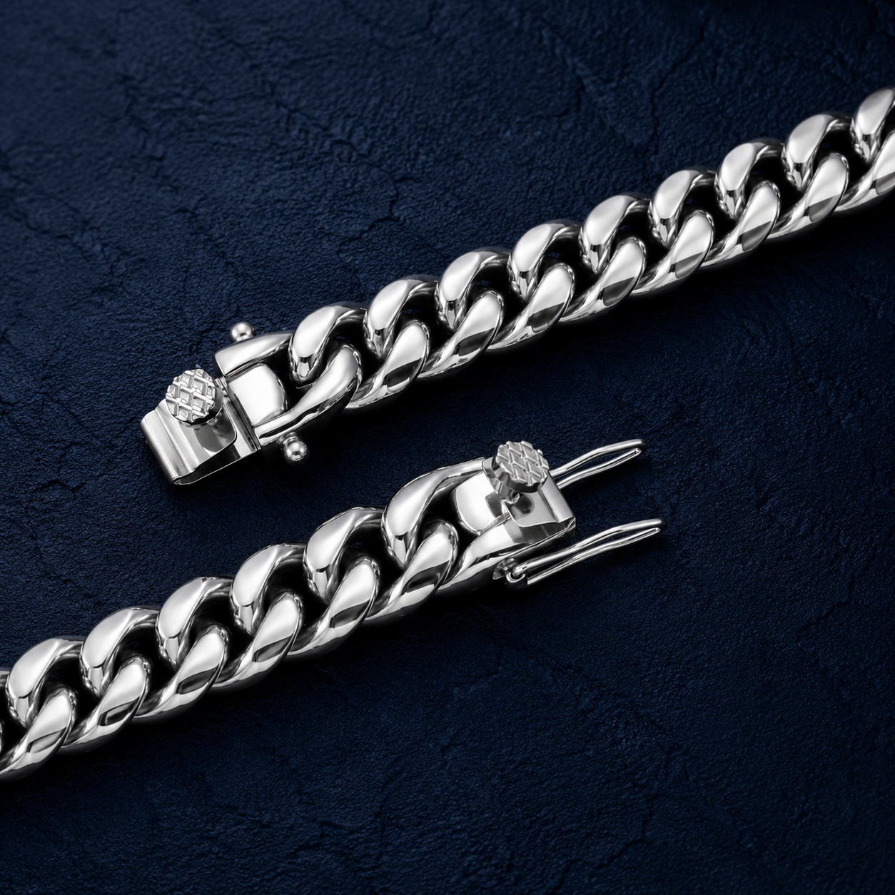 Pulsera Cubana 10 Milímetros Hombre