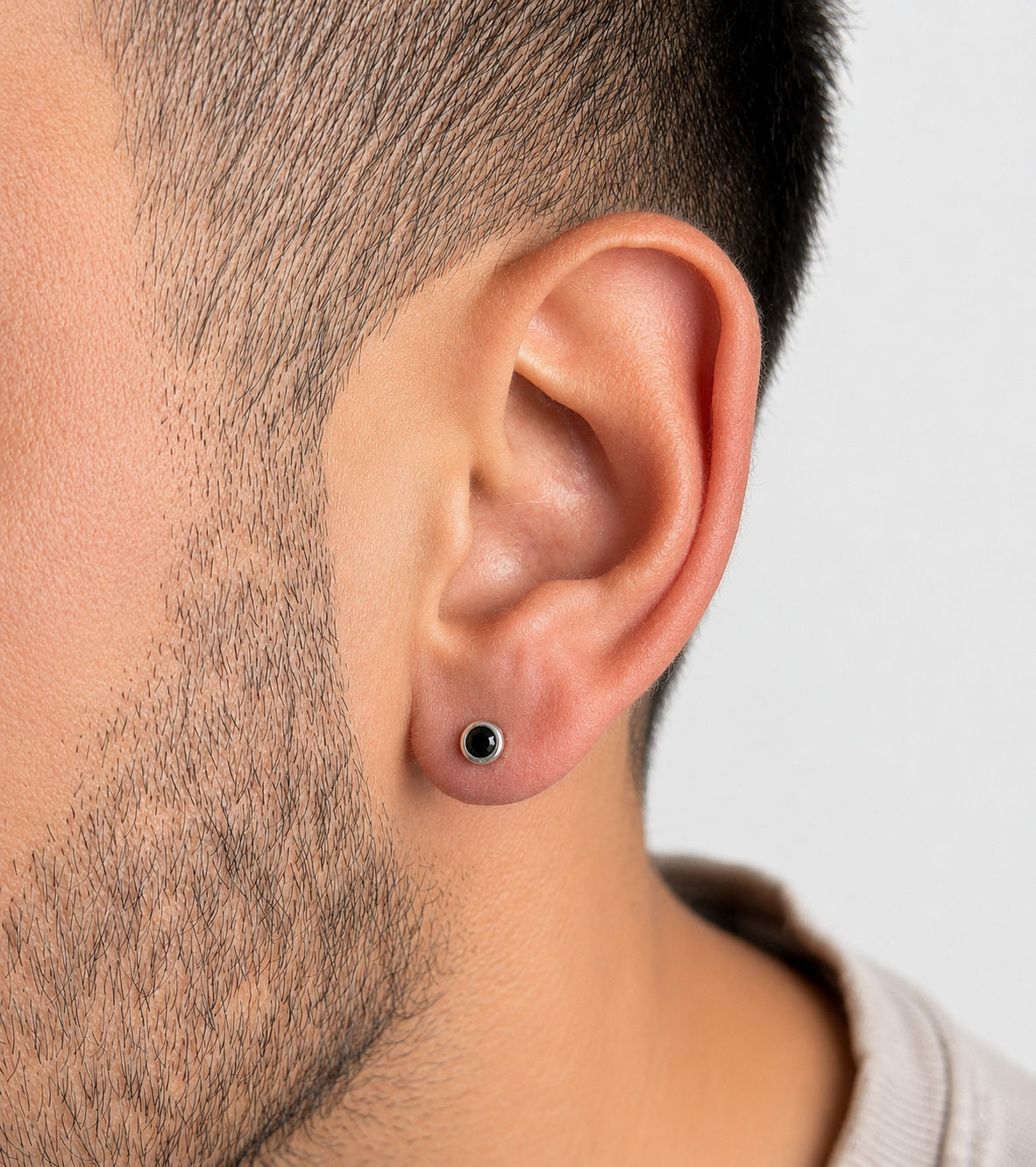 Aros Hombre Onyx
