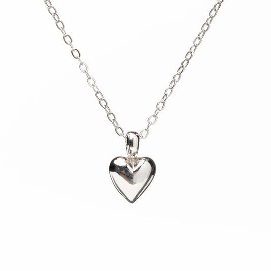 Collar Corazon Plata
