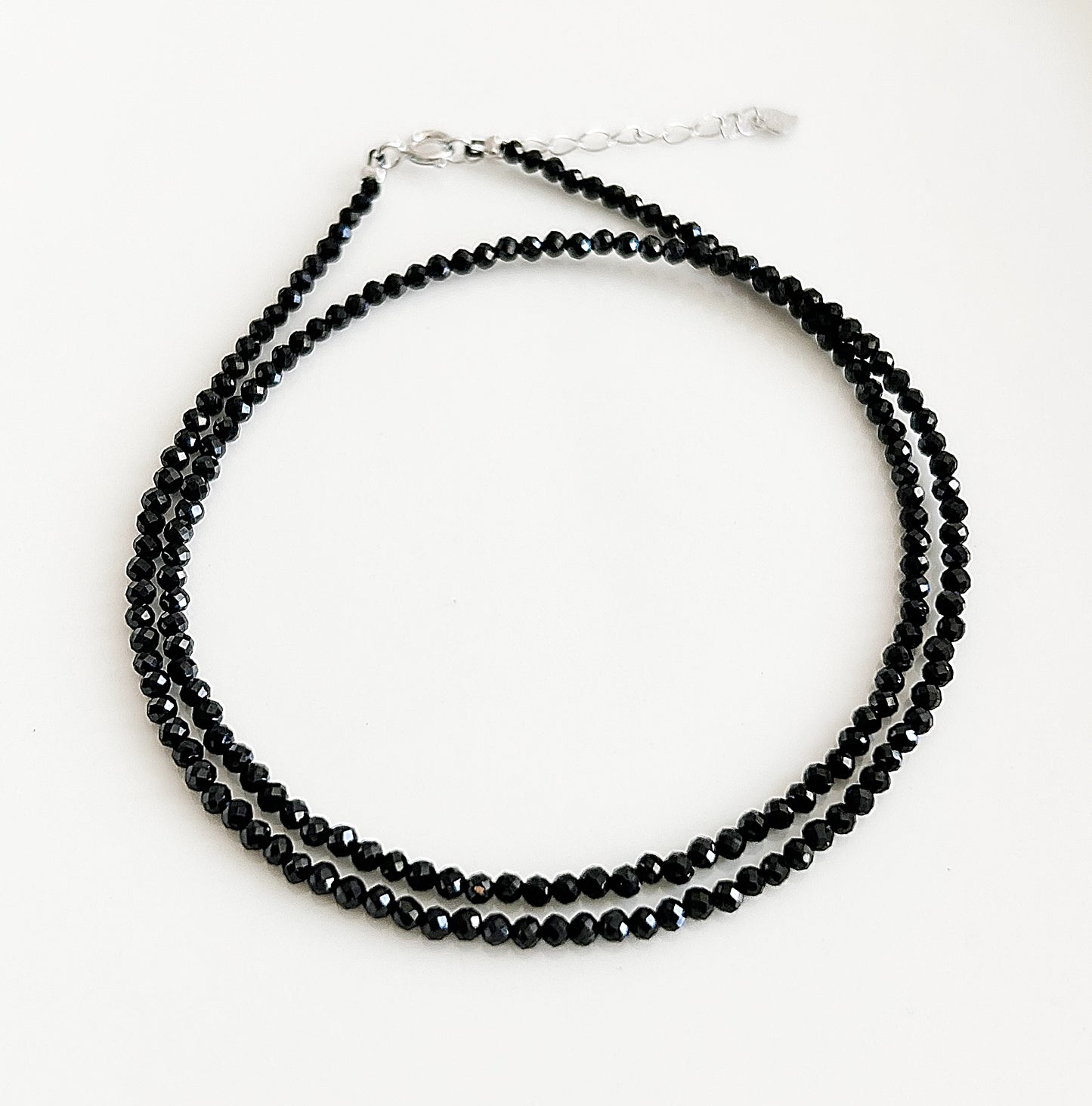 Collar Cristales Negros