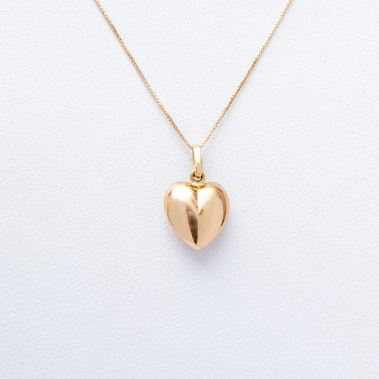 Collar Corazon Oro