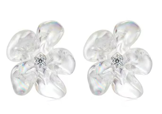 Aros Flor Hawaina