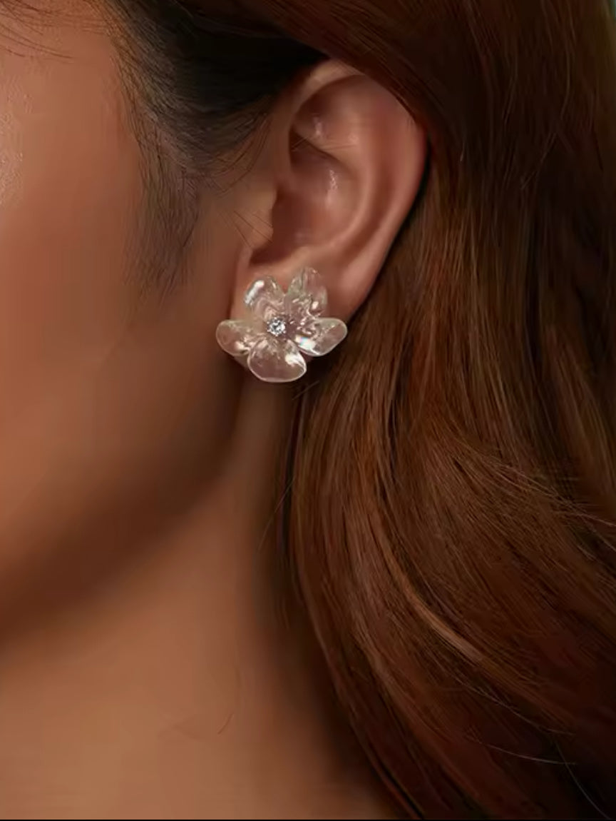 Aros Flor Hawaina
