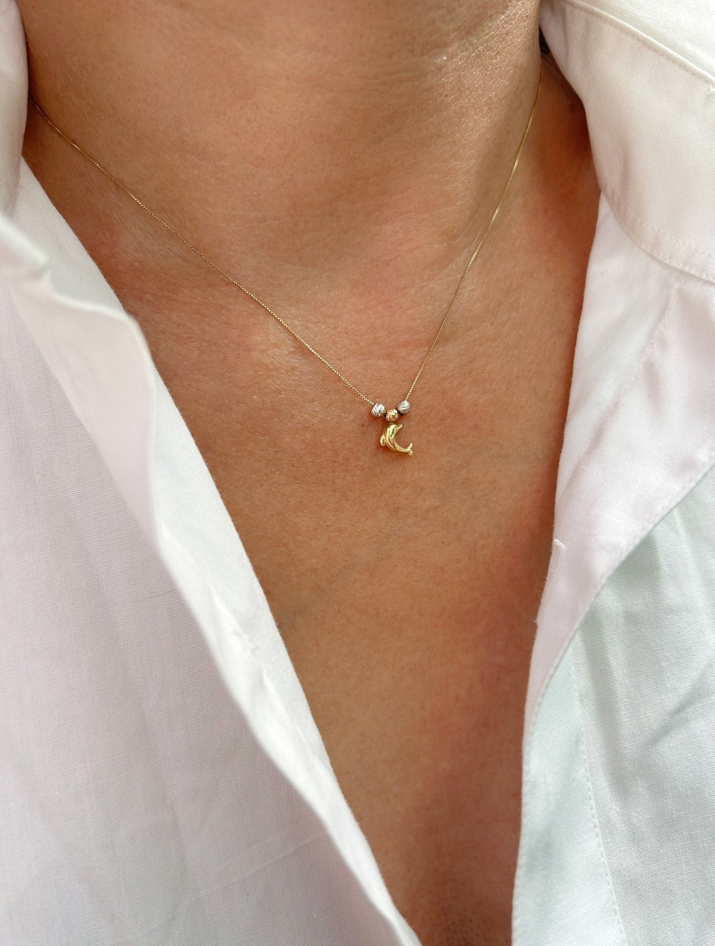 Collar Delfin Oro