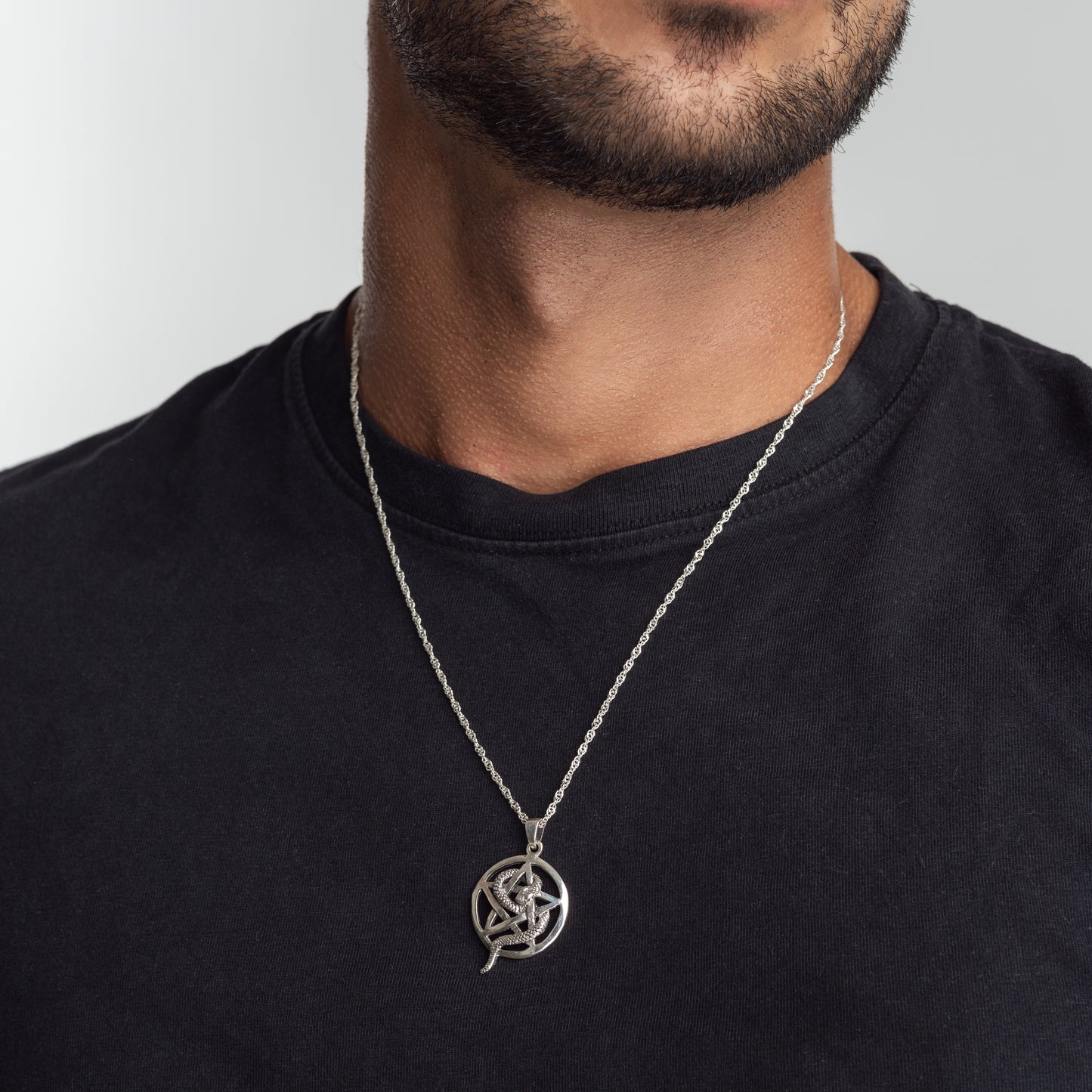 Collar Pentagrama Hombre