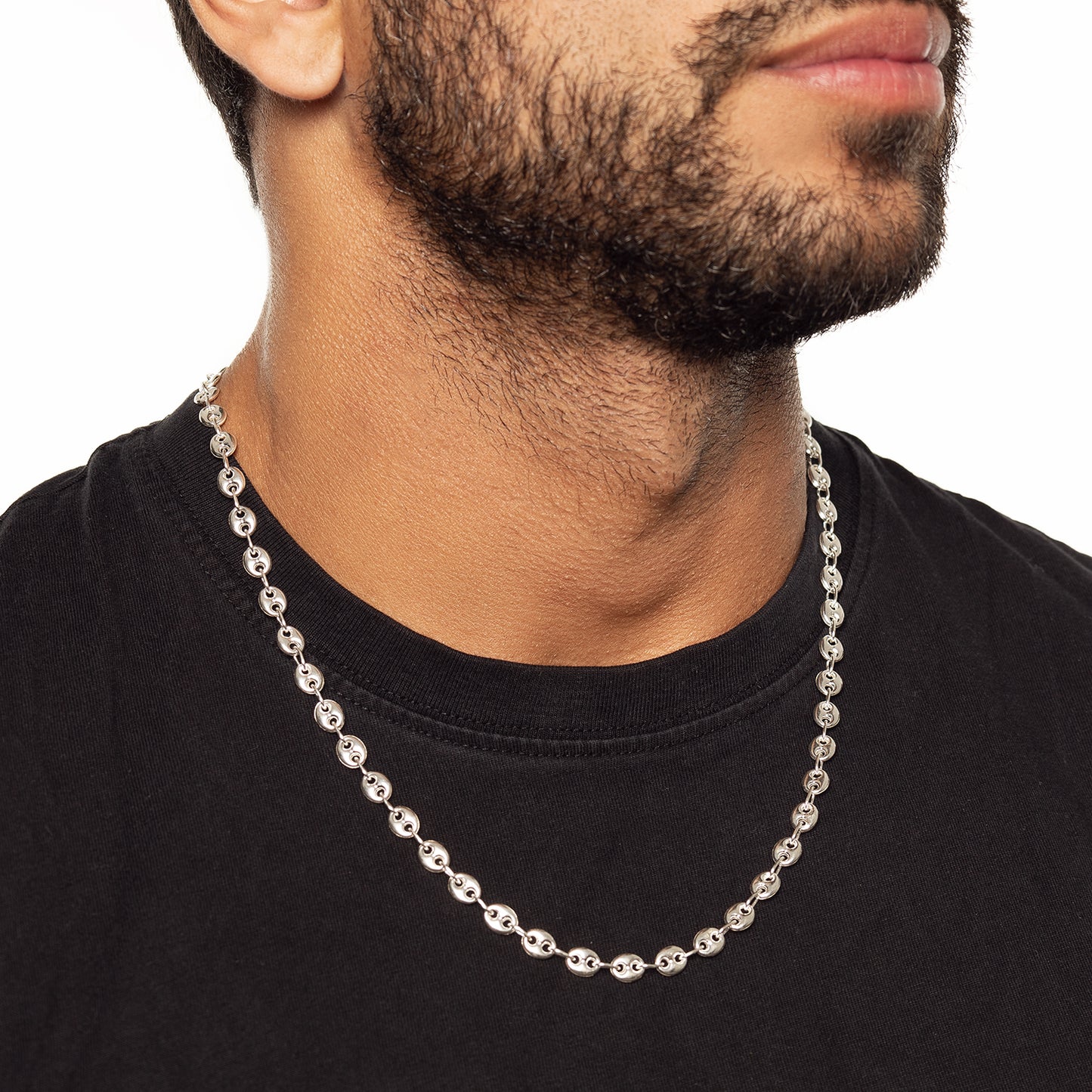 Cadena Plata Hombre modelo Gucci