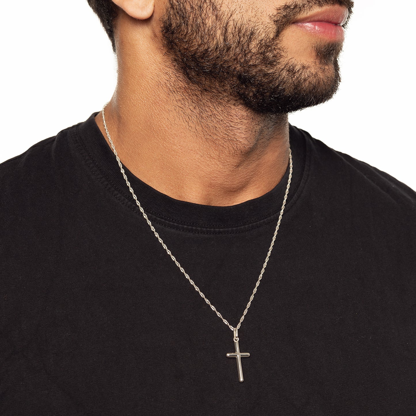 Collar Cruz Lisa Hombre