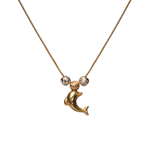Collar Delfin Oro