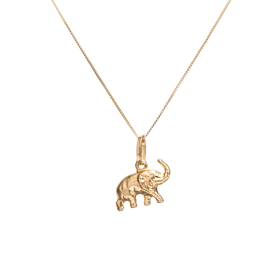 Collar Elefante Oro