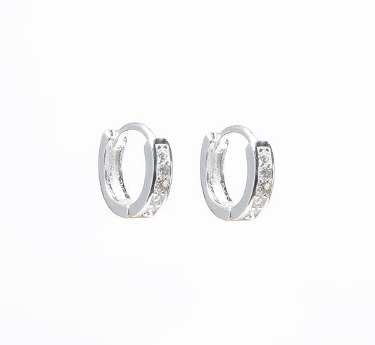 Aros Piercing Argolla Circón